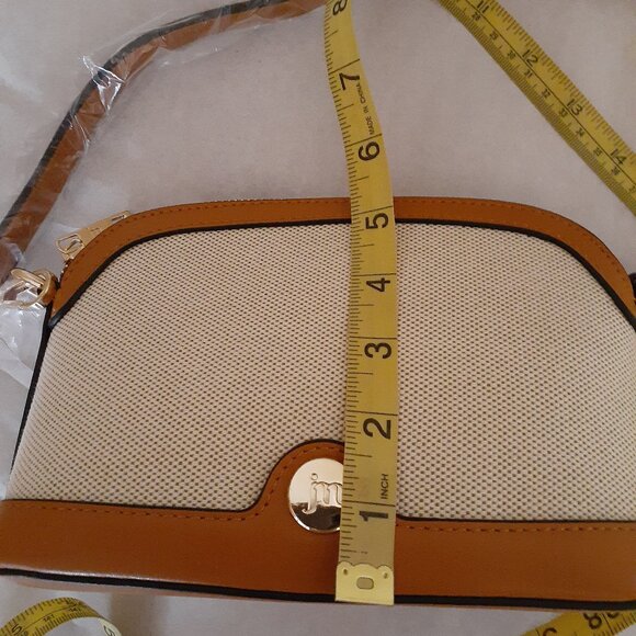 Jessica Moore Canvas Crossbody Bag NWT - Picture 12 of 15